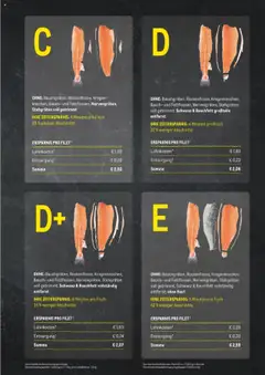 Metro  Lachs Trimstufen ab 22.07.2025 gültig | Seite: 3 | Produkte: Fisch
