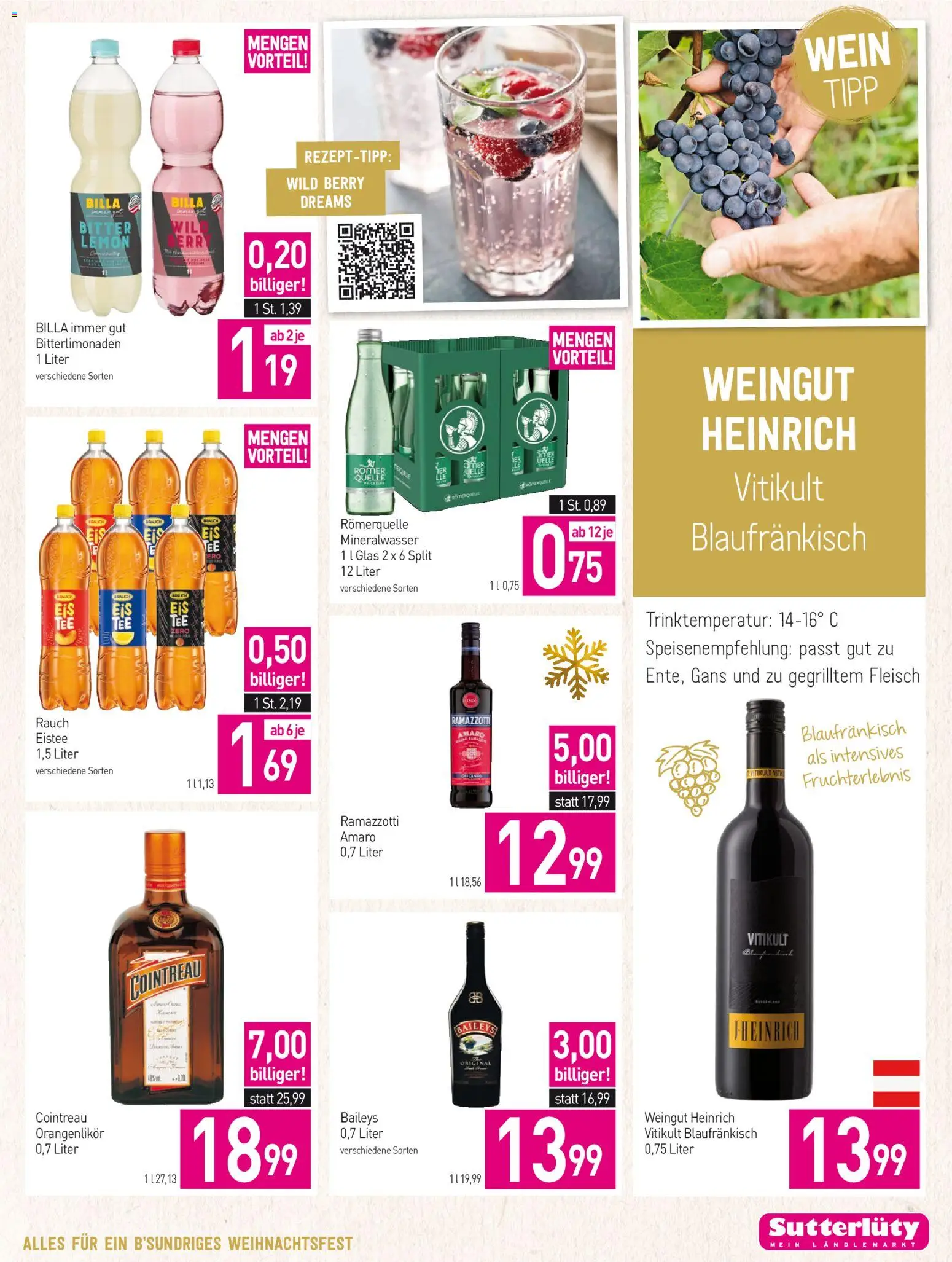 Sutterlüty Flugblatt gültig ab 11.12.2025 | Seite: 21 | Produkte: Wein