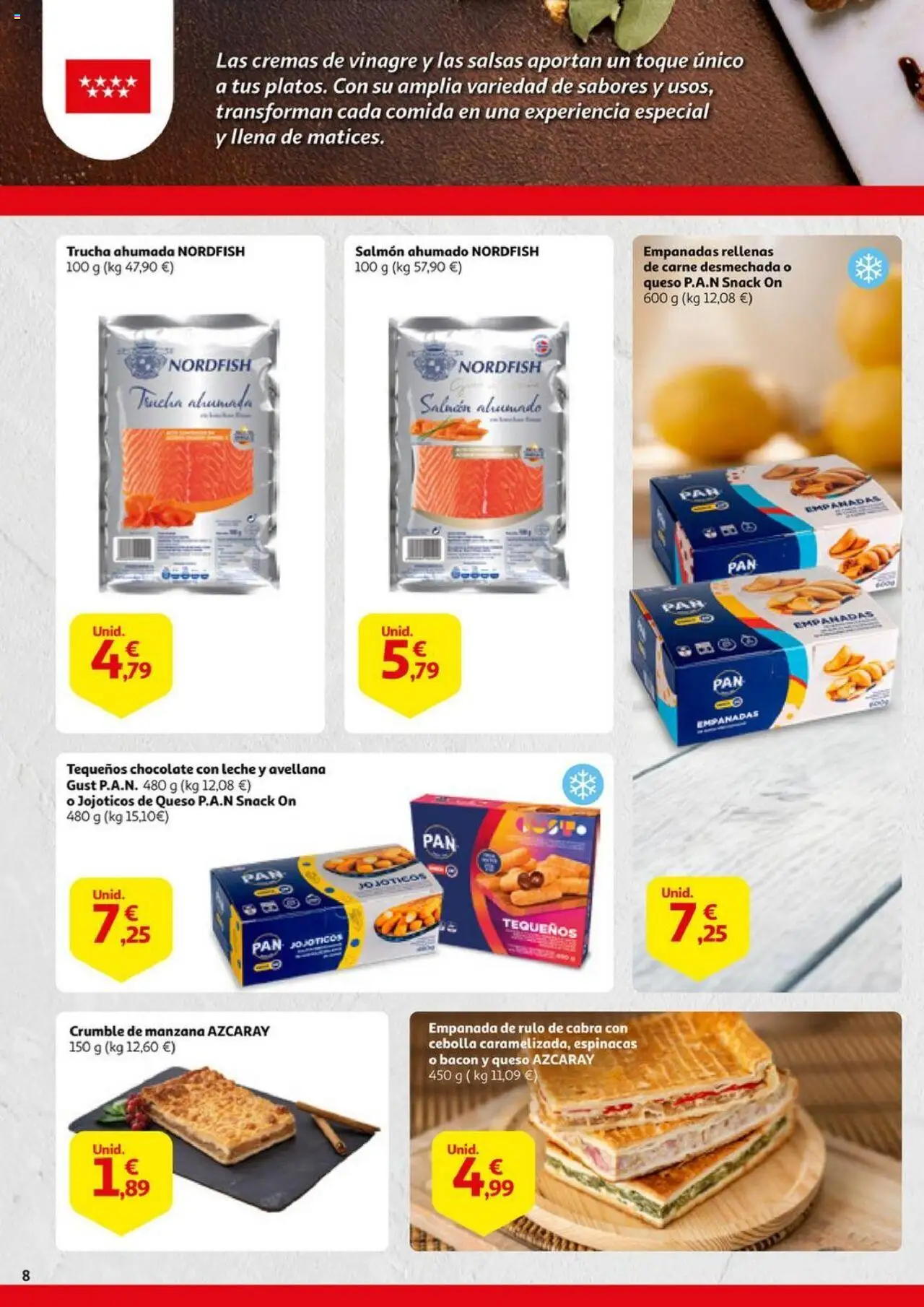 Alcampo - Alimentos de Madrid │ válido desde el 02.10.2025 | Página: 8 | Productos: Leche, Chocolate, Πορσελάνη, Δεξαμενή