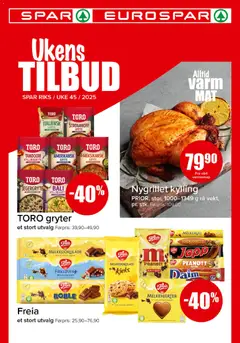 Forhåndsvisning av Spar kundeavis gyldig fra 03.11.2025