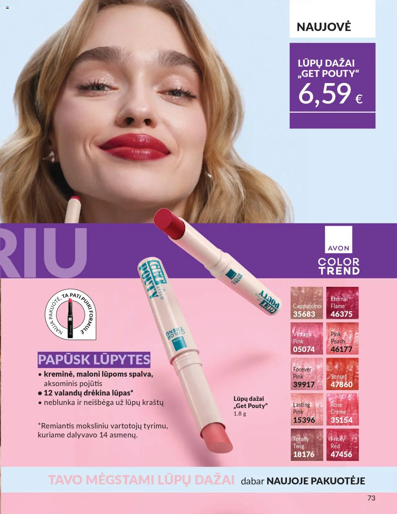 AVON akcijos nuo 01.10.2025 | Puslapis: 73