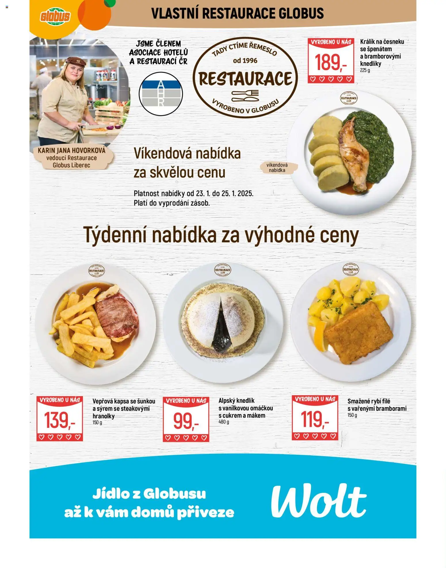 Globus leták - Liberec od 21.01.2026 | Strana: 9 | Produkty: Králík, Globus, Hranolky, File