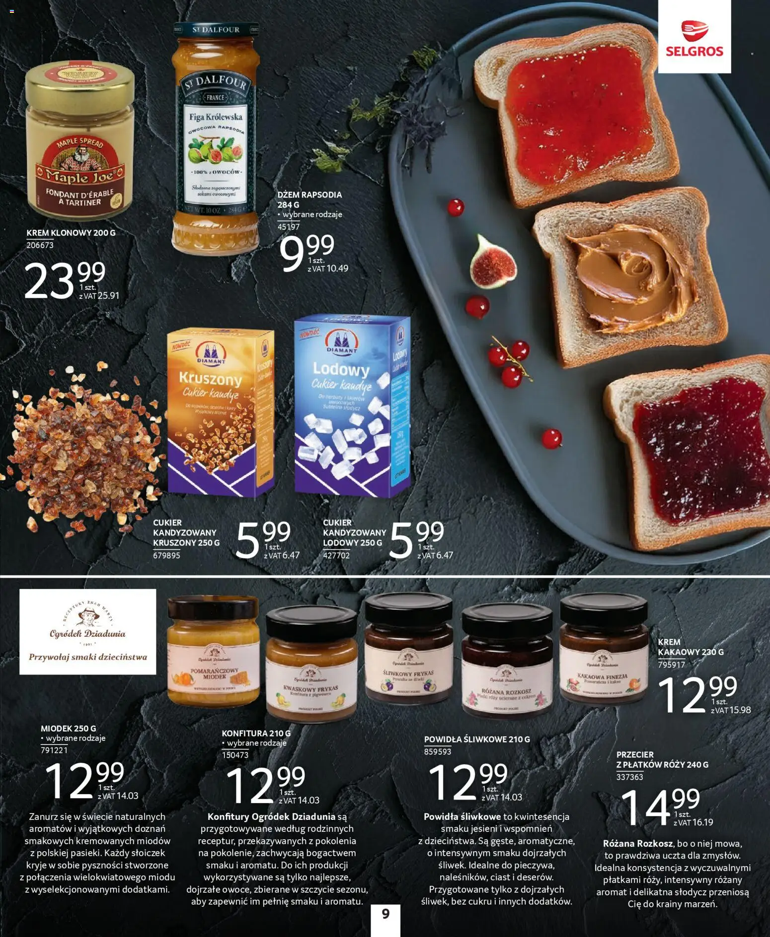 Selgros cash&carry Gazetka - Premium od 04.12.2025 | Strona: 25 | Produkty: Powidła śliwkowe, Dżem, Powidła, Krem