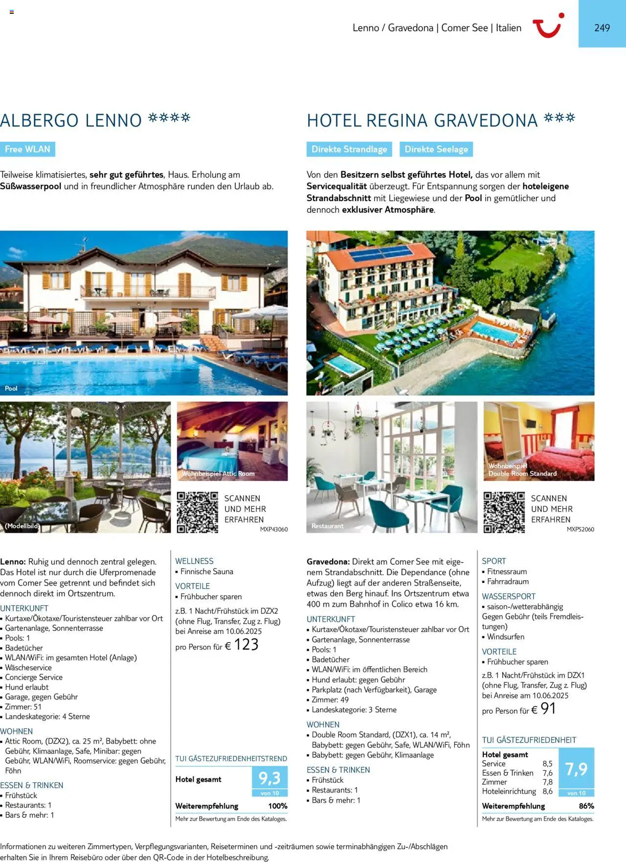 TUI Prospekt 	 – gültig ab 01.11.2024 | Seite: 249 | Produkte: Klimaanlage, Babybett, Föhn