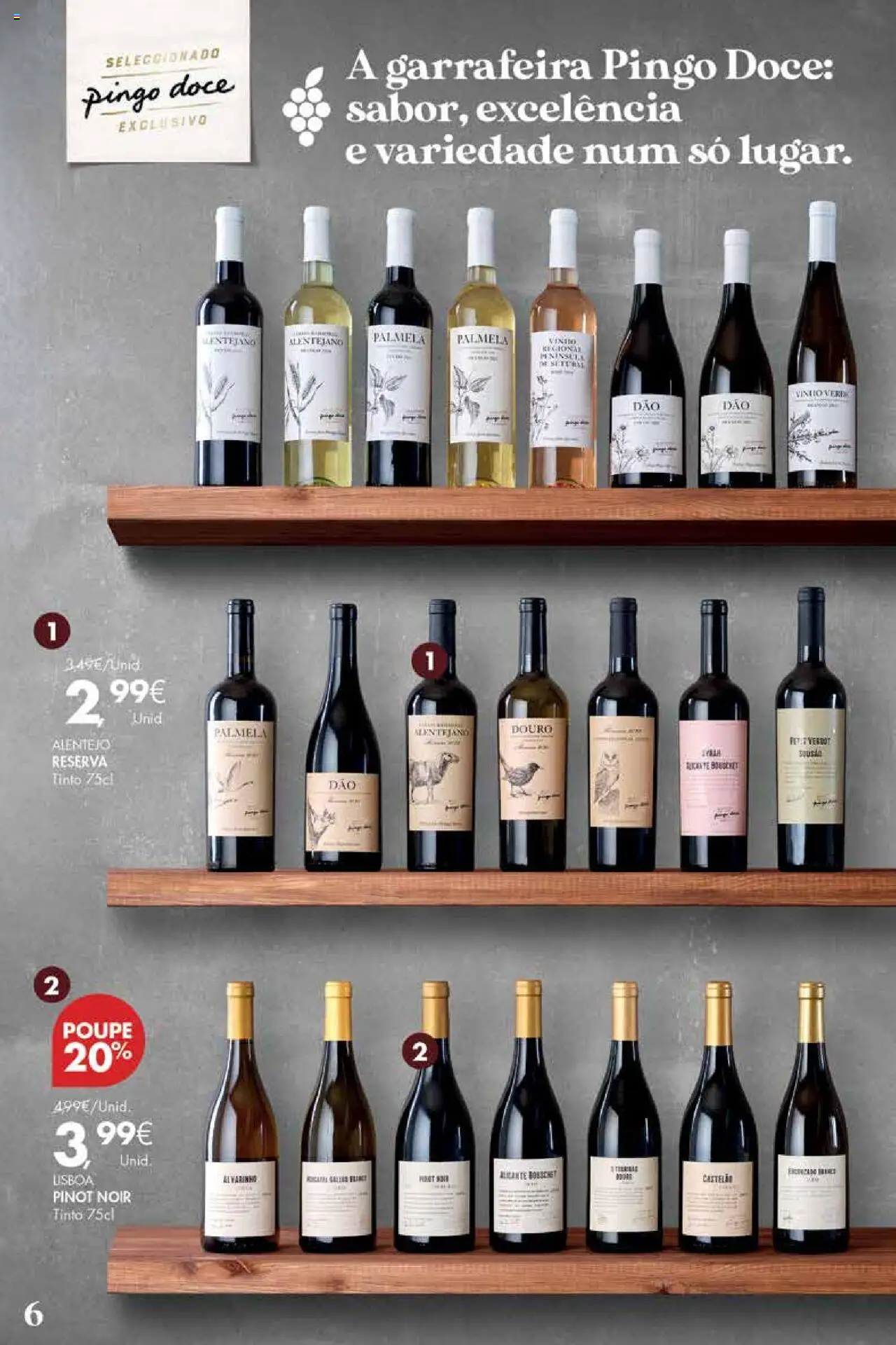 Pingo Doce - Vinhos e Sabores de Portugal Madeira │ válido de 09.09.2025 | Página: 6 | Produtos: Vinho