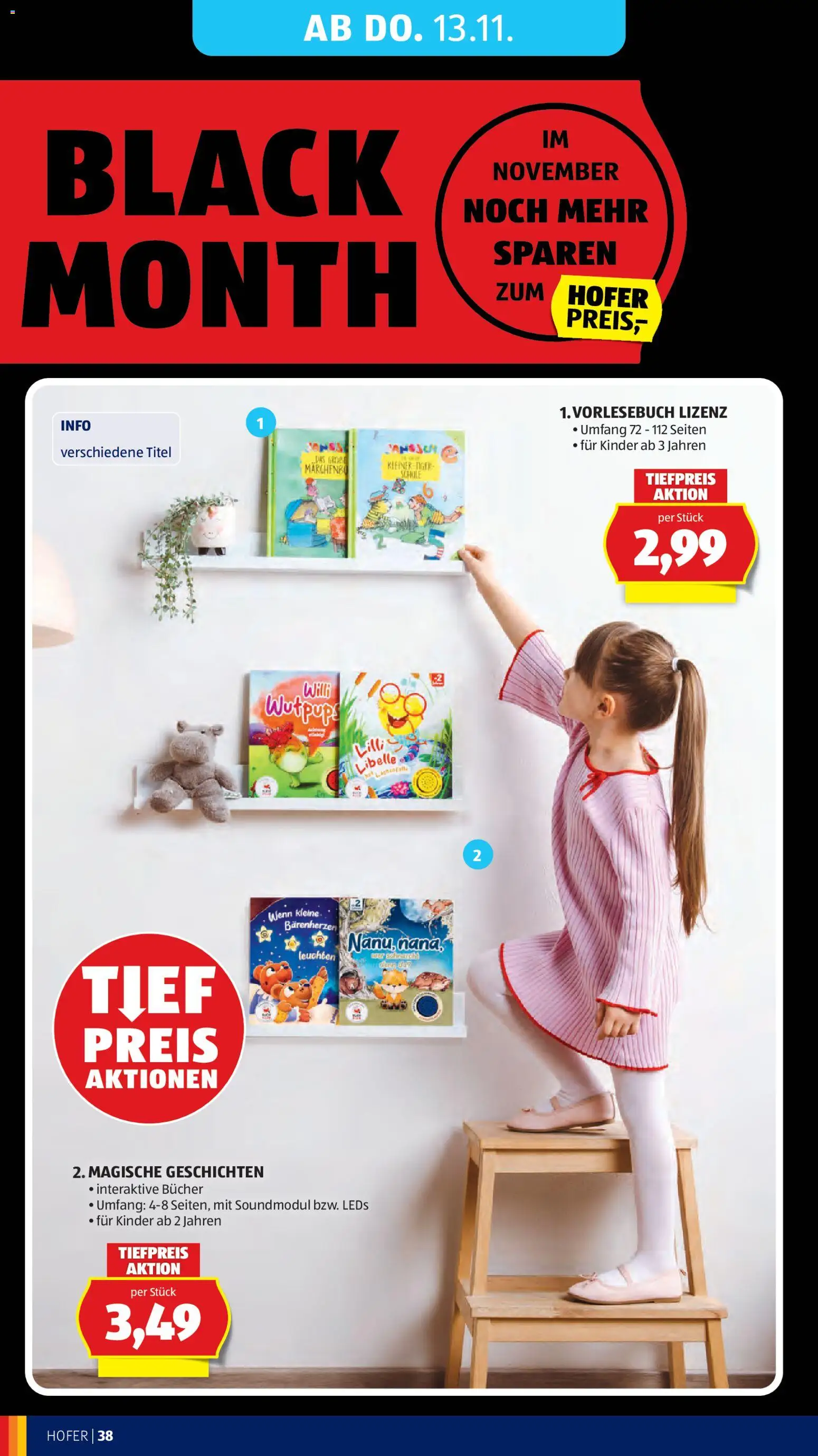 Hofer AT akciós ujság - amely érvényes a következő dátumtól: 07.11.2025 | Oldal: 44