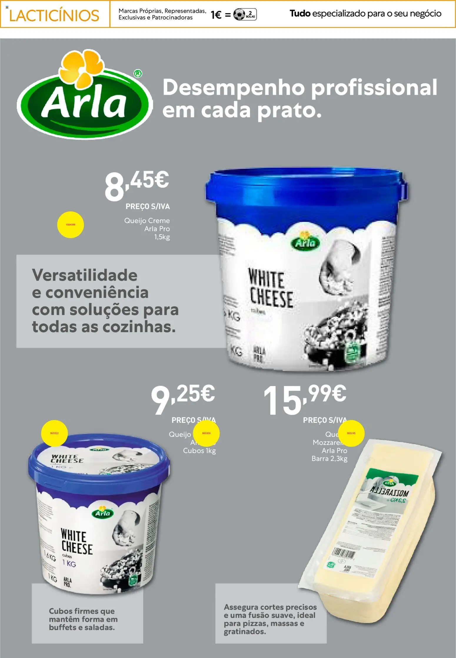 Recheio - Horeca Bons Negócios Madeira │ válido de 07.04.2026 | Página: 17 | Produtos: Queijo creme, Queijo, Creme