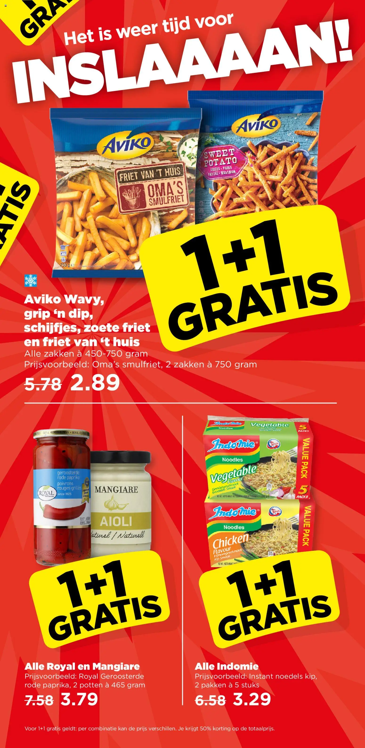 {H1} | Pagina: 8 | Producten: Noedels, Friet, Kip, Groenten