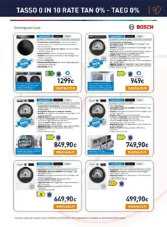 Anteprima del volantino Unieuro Asciugatrici catalogo valido a partire dal 17.10.2025 | Pagina: 5 | Prodotti: Lavatrice, Asciugatrice, Lenzuola