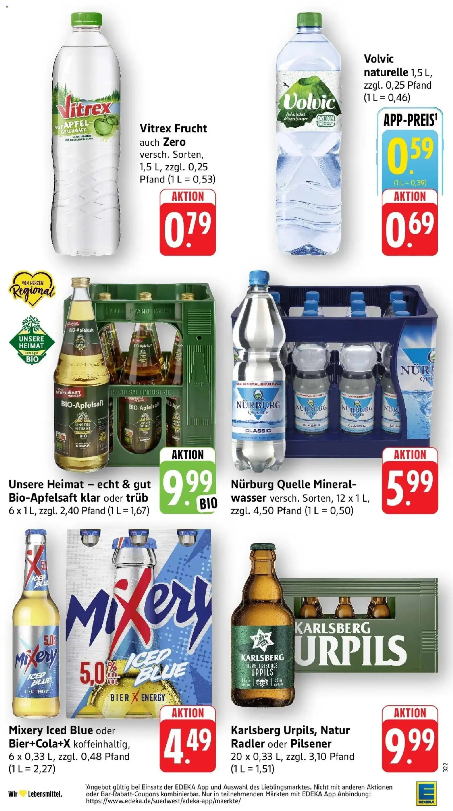 Edeka prospekt Beckingen	 – gültig ab 02.03.2026 | Seite: 29 | Produkte: Energy, Apple, Radler, Wasser