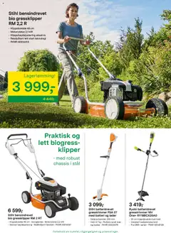  | Side: 4 | Produkter: Dartpilar, Vekt, Gressklipper, Batteri