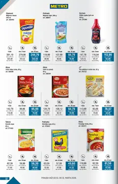 Metro katalog Kupi više, plati manje - pregled Metro kataloga - važi od 01.03.2026 | Strana: 12