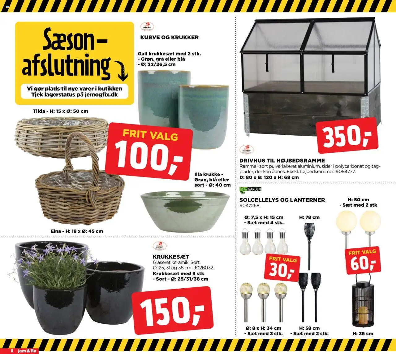 Jem & fix Tilbudsavis gyldig fra 03.08.2025 | Side: 8 | Produkter: Krukke