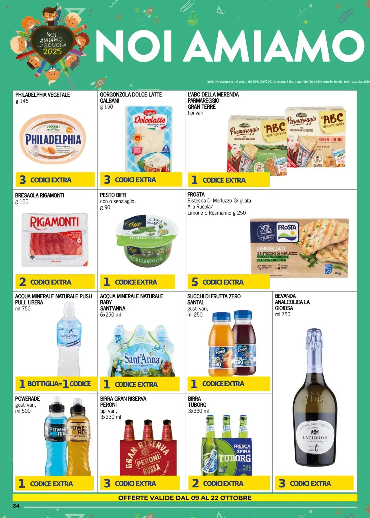 Volantino bennet del 09.10.2025 | Pagina: 34 | Prodotti: Rosmarino, Bresaola, Latte, Mango