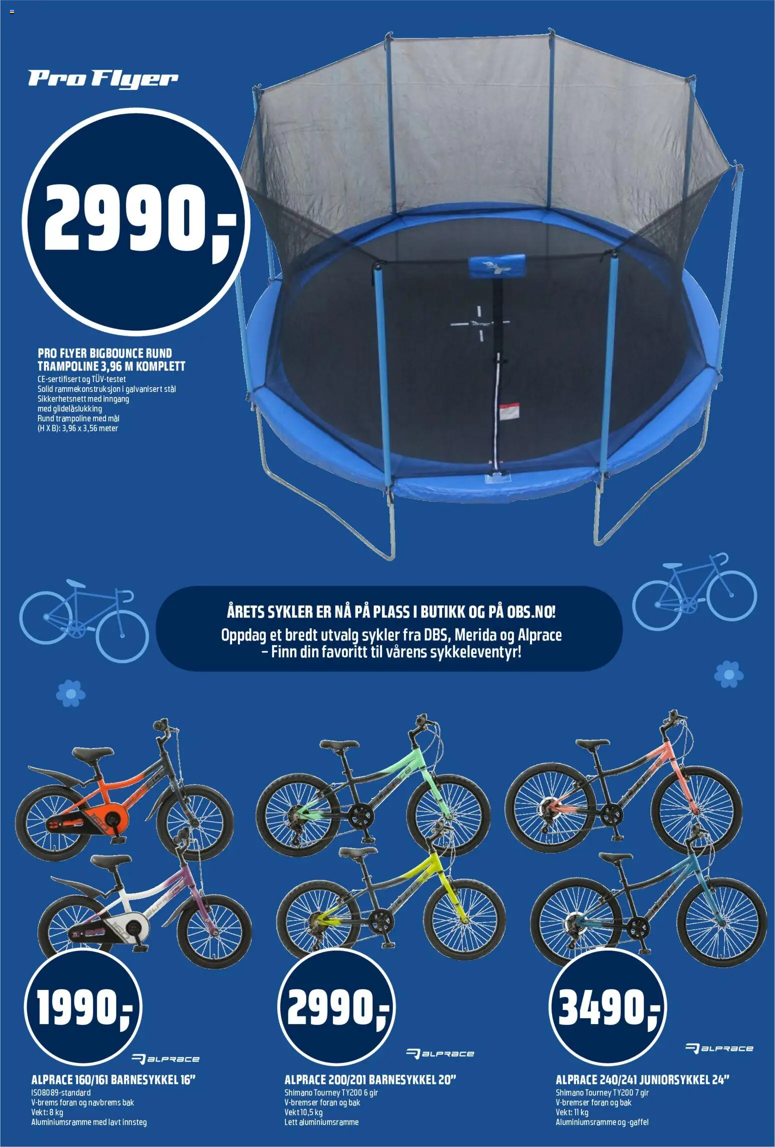 {H1} | Side: 18 | Produkter: Vekt, Trampoline