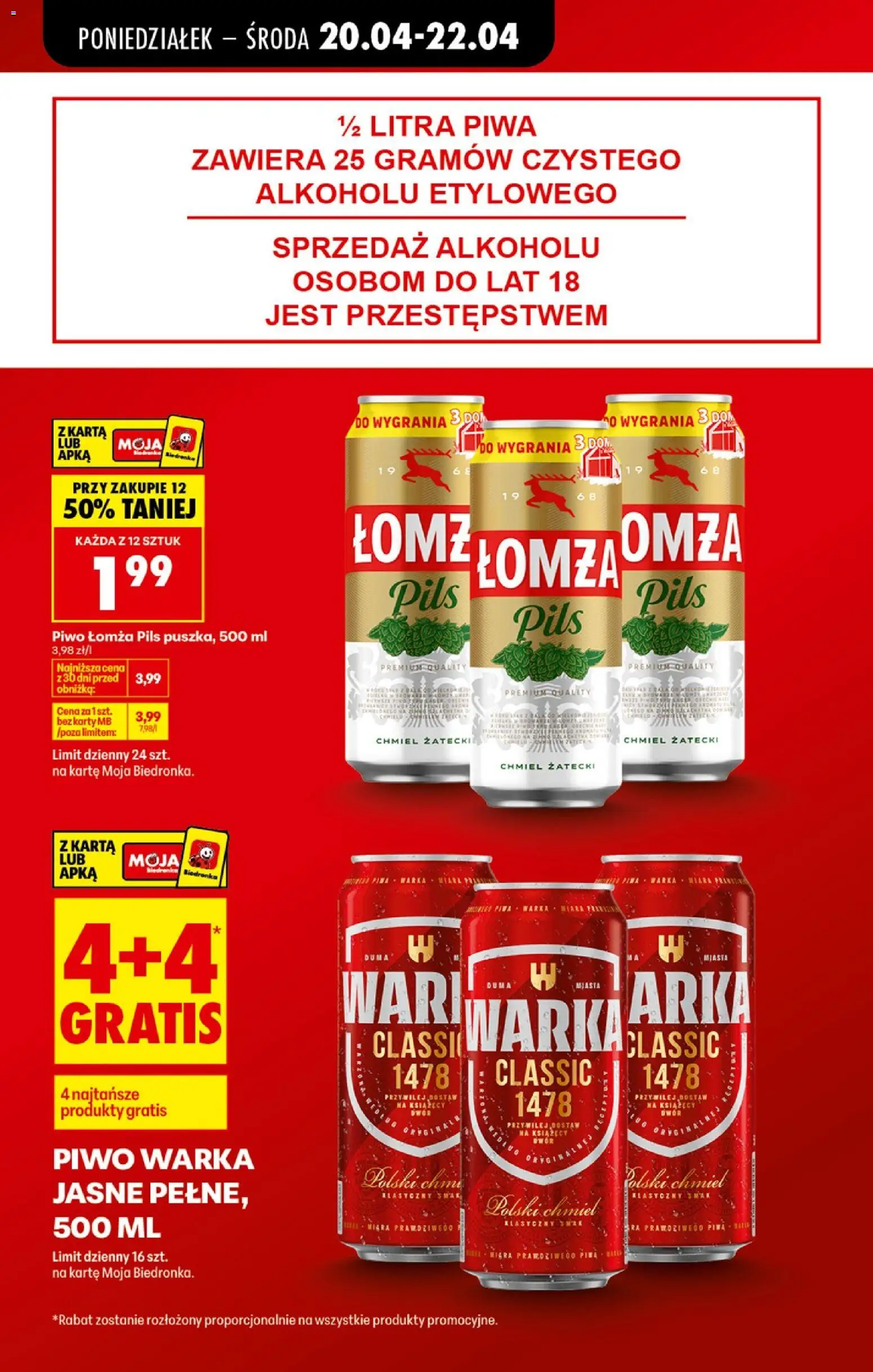 Biedronka gazetka od poniedziałku od 20.04.2026 | Strona: 33