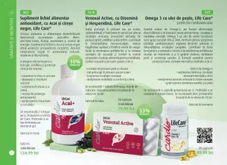 Ofertele Life Care valabile de la 01.04.2026 | Pagină: 58 | Produse: Scaun, Chaussures de ski, Ulei, Pește