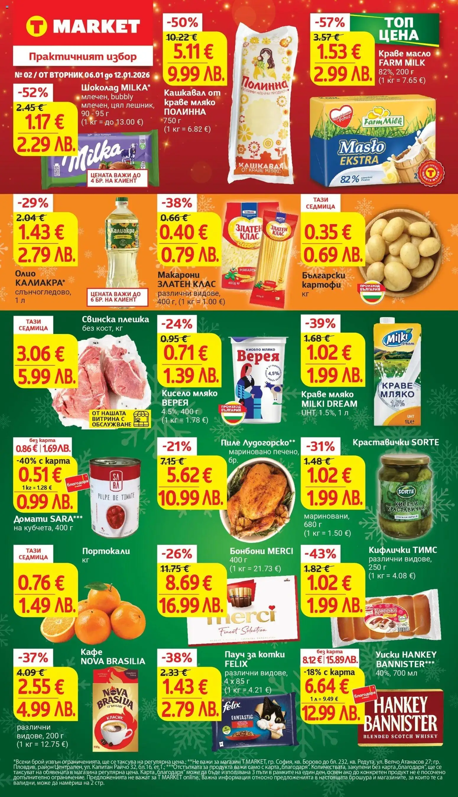 {H1} | Страница: 1 | Продукти: Кафе, Домати, Портокали, Magazine