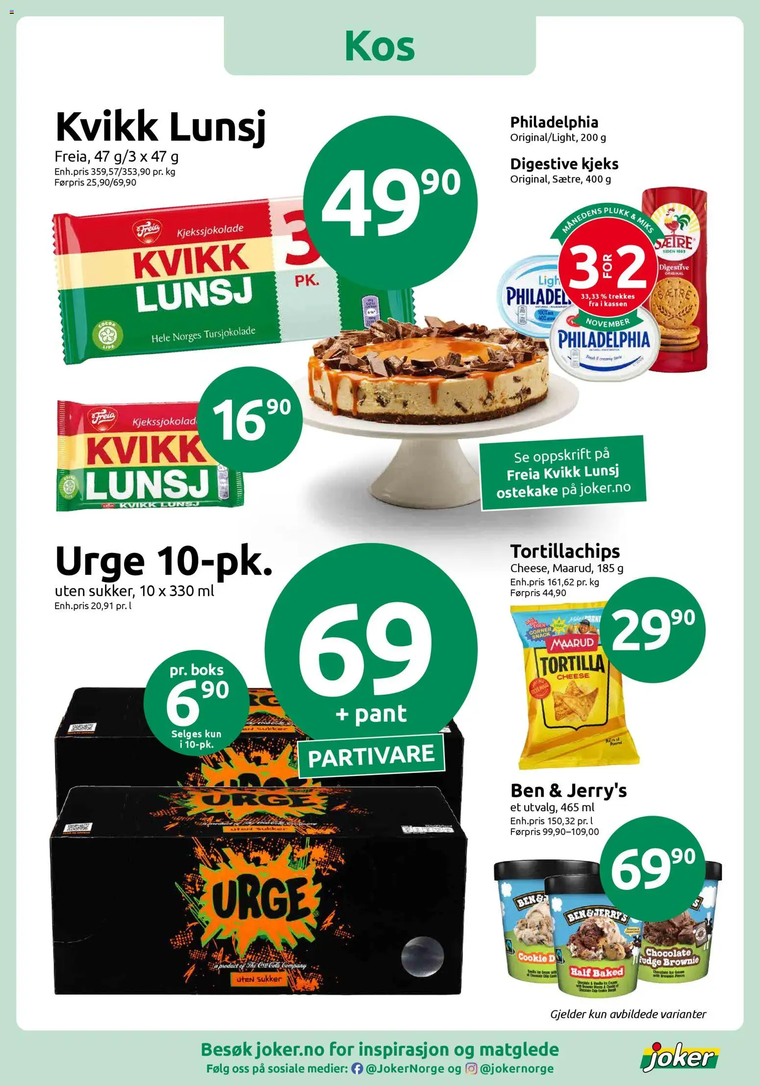 {H1} | Side: 18 | Produkter: Kjeks, Sukker, Jabolčni kis, Față de pernă