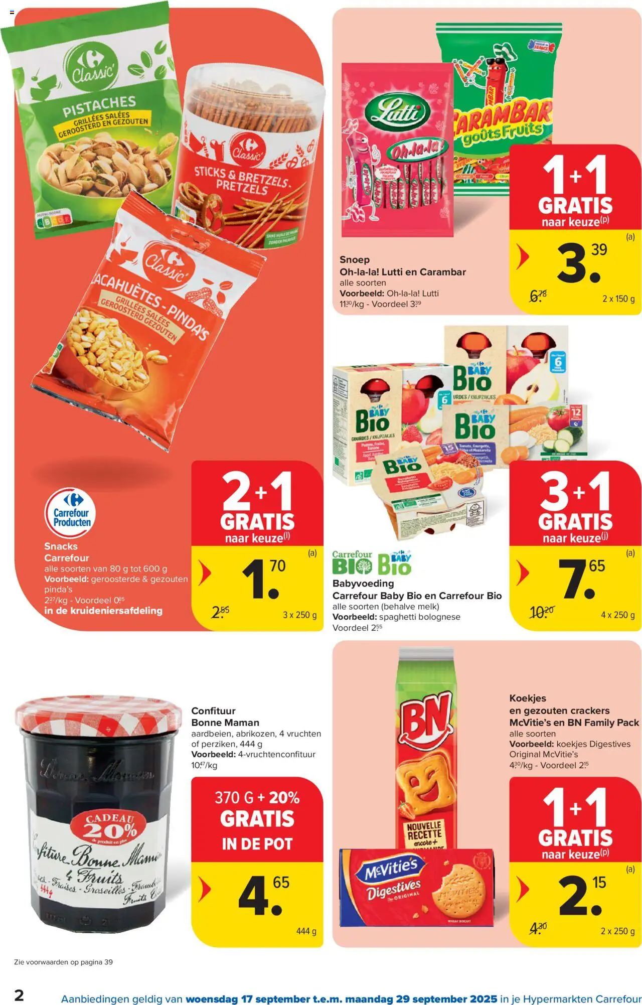  | Pagina: 2 | Producten: Koekjes, Pistaches, Pot, Melk