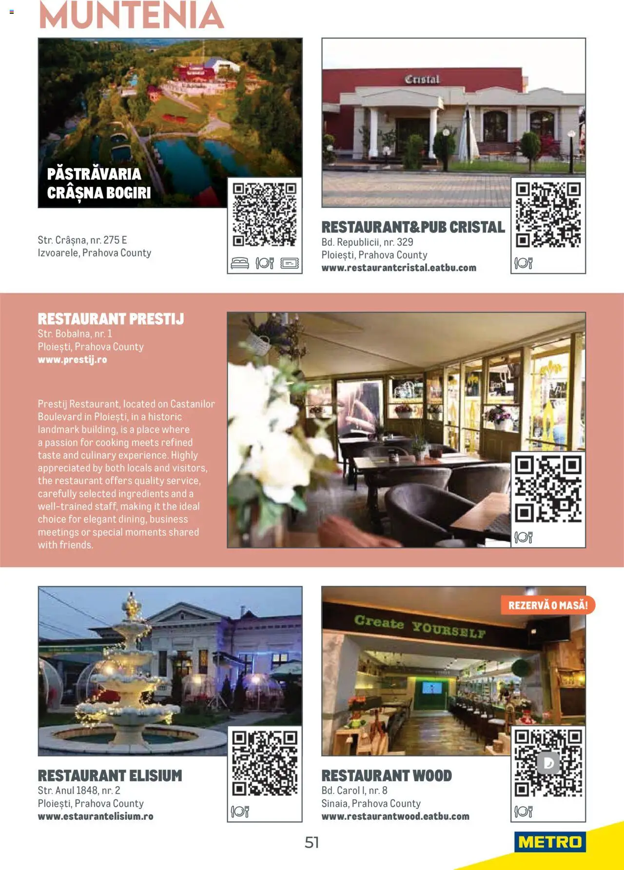 Noul catalog Metro – valabil de la 23.09.2025 | Pagină: 51 | Produse: Masă