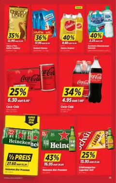 Coca-Cola, Zero/Classic Mini, 12 x 15 cl ab 19.02.2026 gültig | Seite: 15