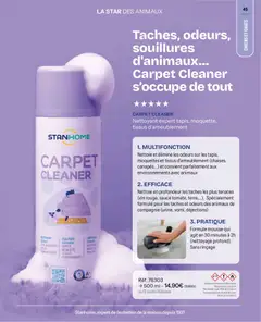 Stanhome - Prévisualisation de Stanhome - Livre des pepites valide à partir de 23.02.2026 | Page: 45 | Produits: Mousse, Tapis, Vin