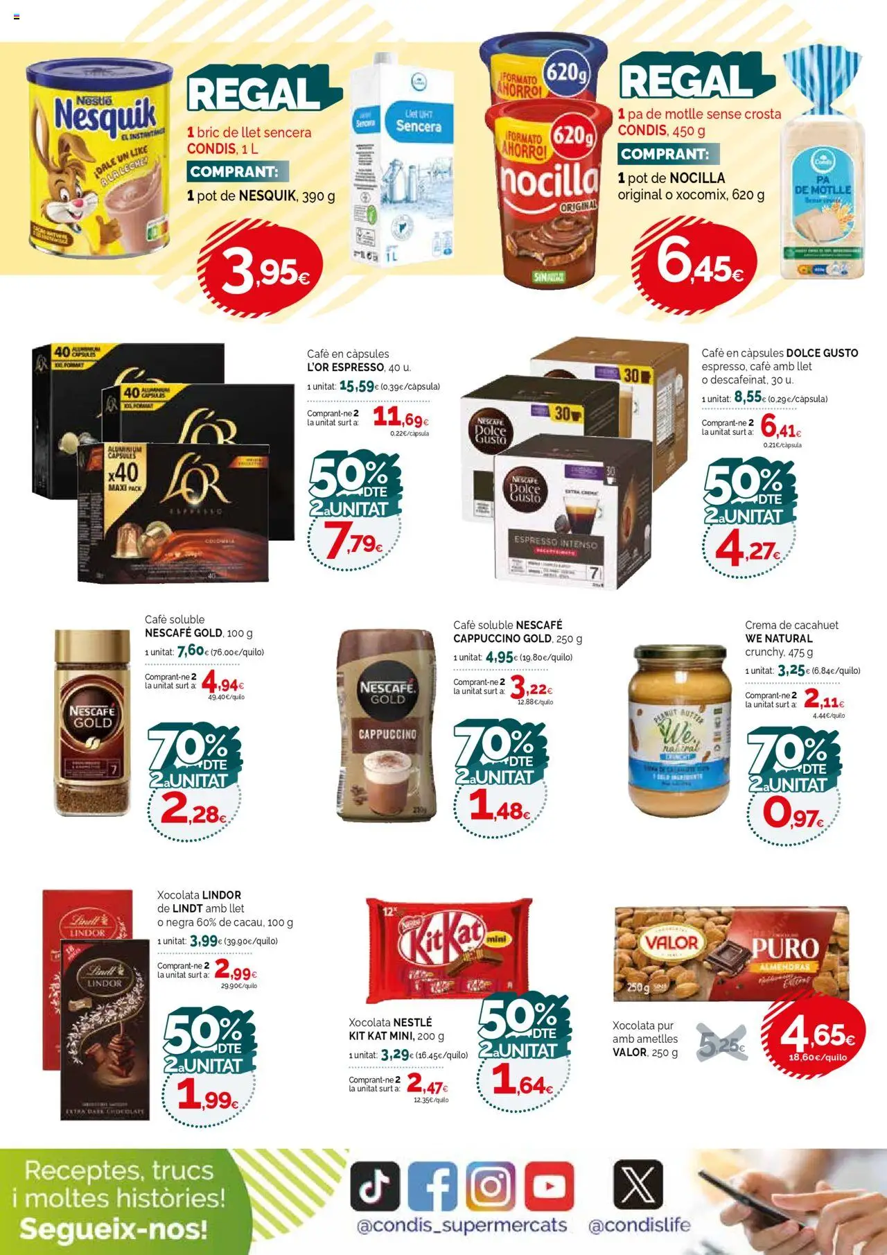 Condis folleto life │ válido desde el 01.10.2025 | Página: 12 | Productos: Café, Κεραία, Crema, Μηχανή καφέ