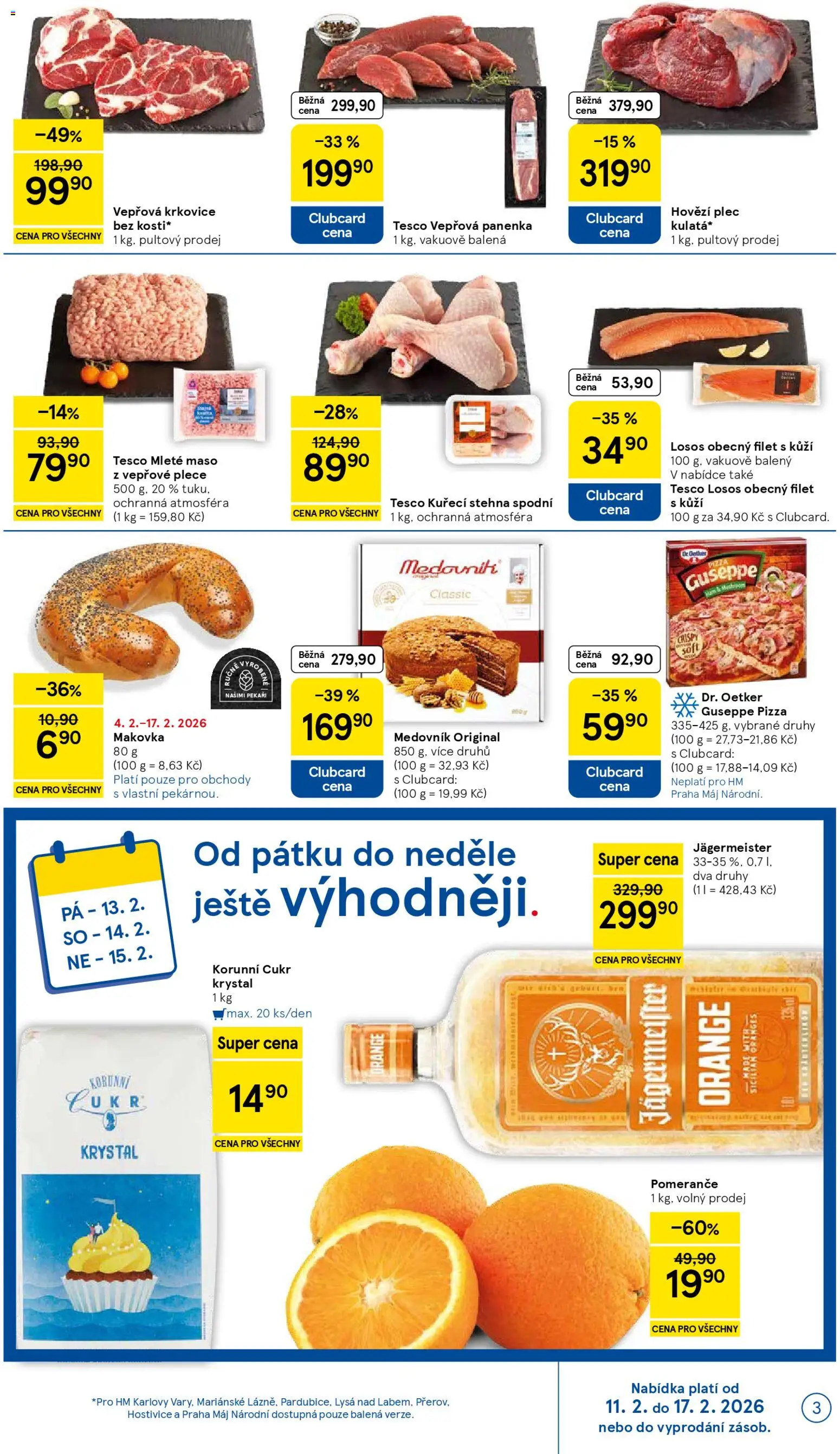 Tesco leták - Hypermarket od 11.02.2026 | Strana: 3