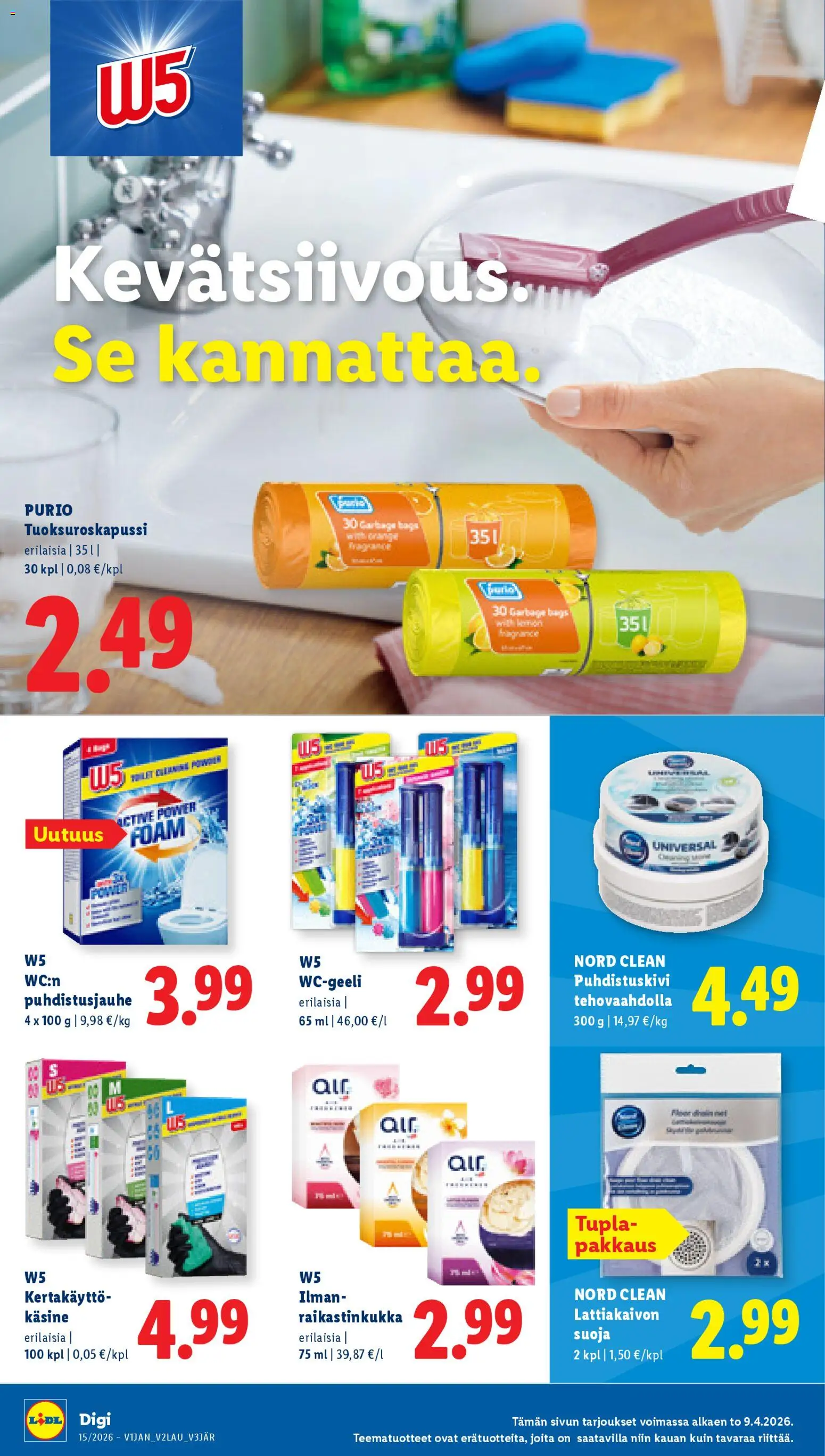 Lidl tarjoukset – voimassa 09.04.2026 alkaen | Sivu: 14