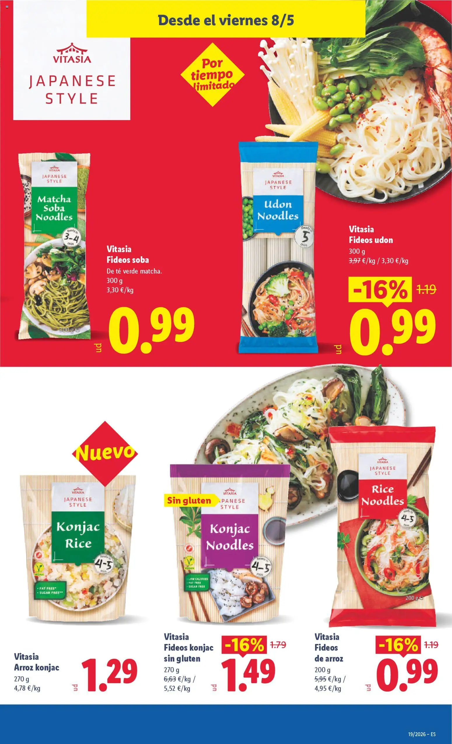 Lidl folleto │ válido desde el 04.05.2026 | Página: 35 | Productos: Arroz, Fideos, Fideos de arroz, Té