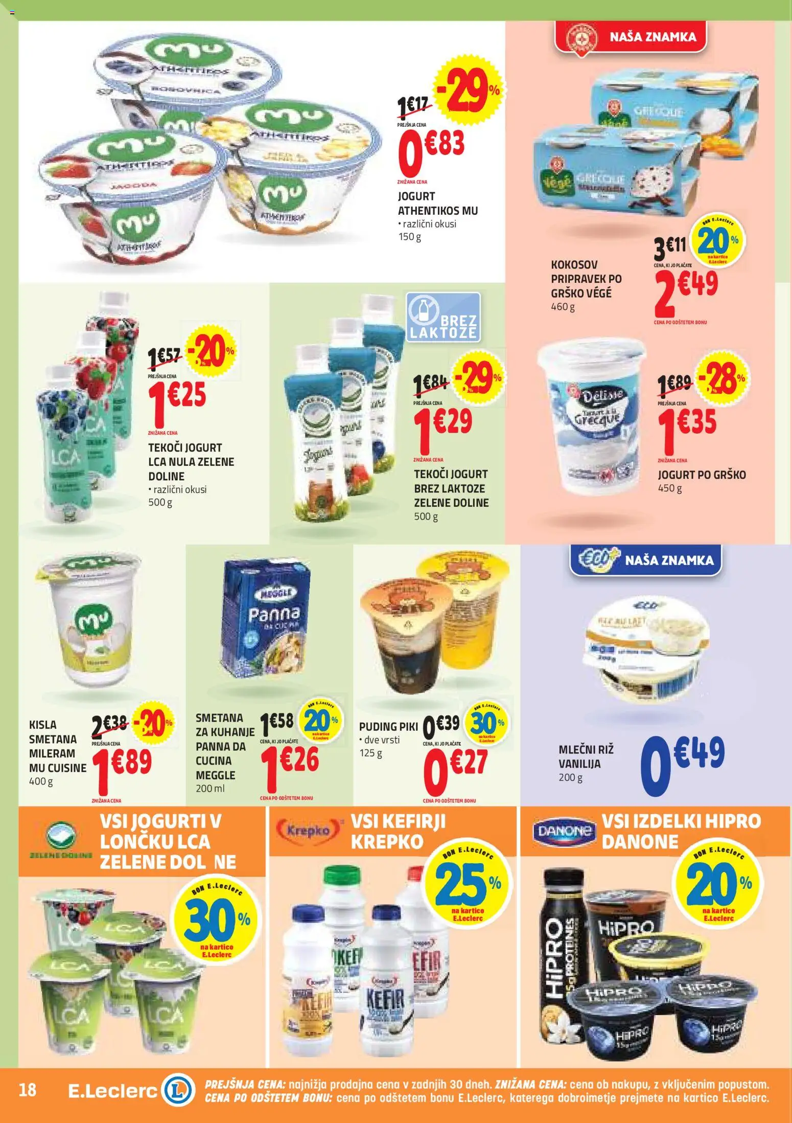 Novi E.leclerc katalog ponudbe – veljaven od 15.04.2026 | Stran: 18