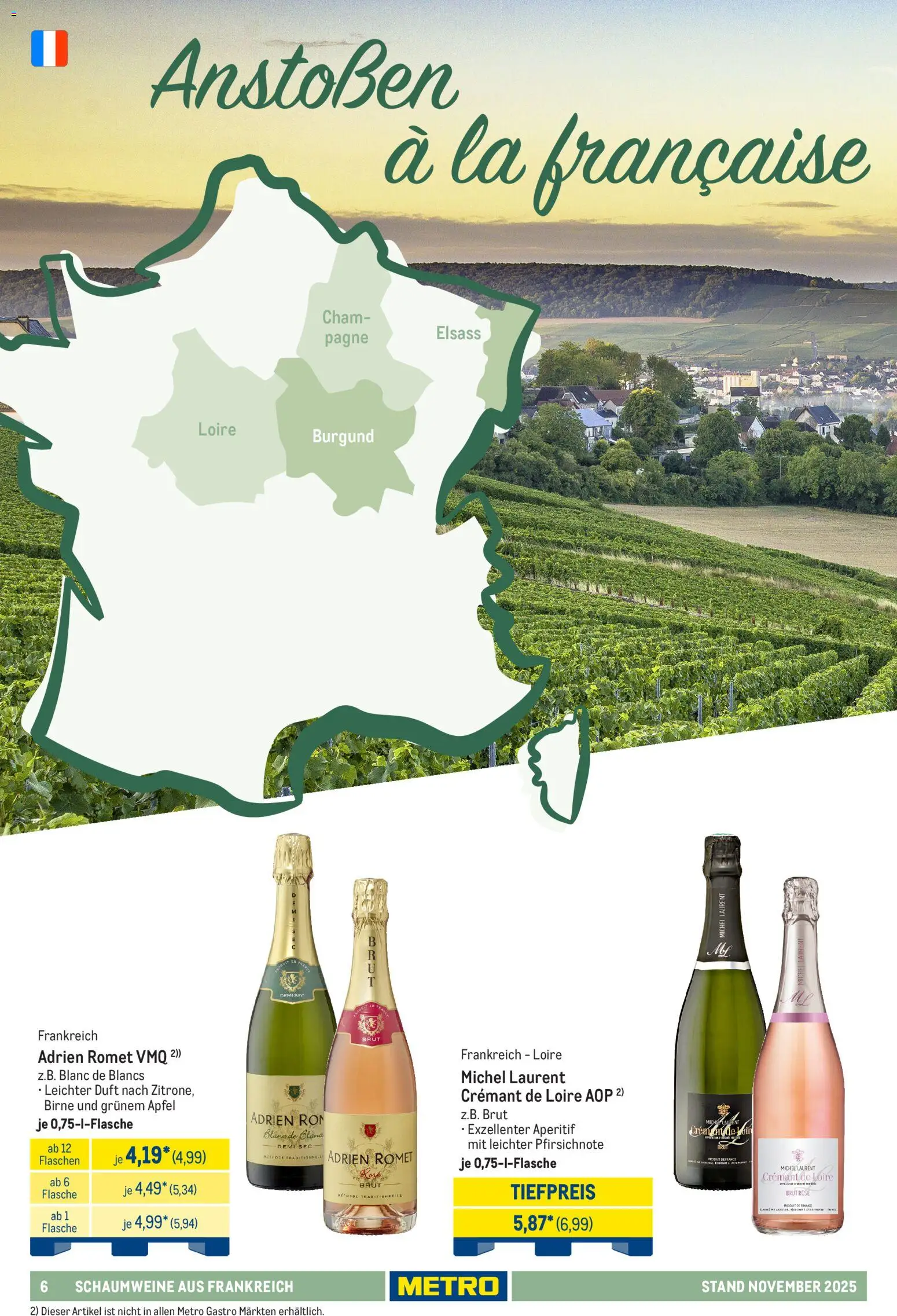 Metro - Hauswein-Katalog – gültig ab 12.11.2025 | Seite: 6 | Produkte: Duft, Äpfel, Birne