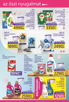 Plus Market akciós ujság - amely érvényes a következő dátumtól: 18.09.2025 | Oldal: 3 | Termékek: Ariel, Mosogatógép, Mosókapszula, Mosópor