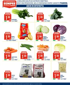 Anteprima del volantino Volantino Tigros	 valido a partire dal 26.11.2025 | Pagina: 16 | Prodotti: Cetrioli, Carote, Cavolo, Cappuccio