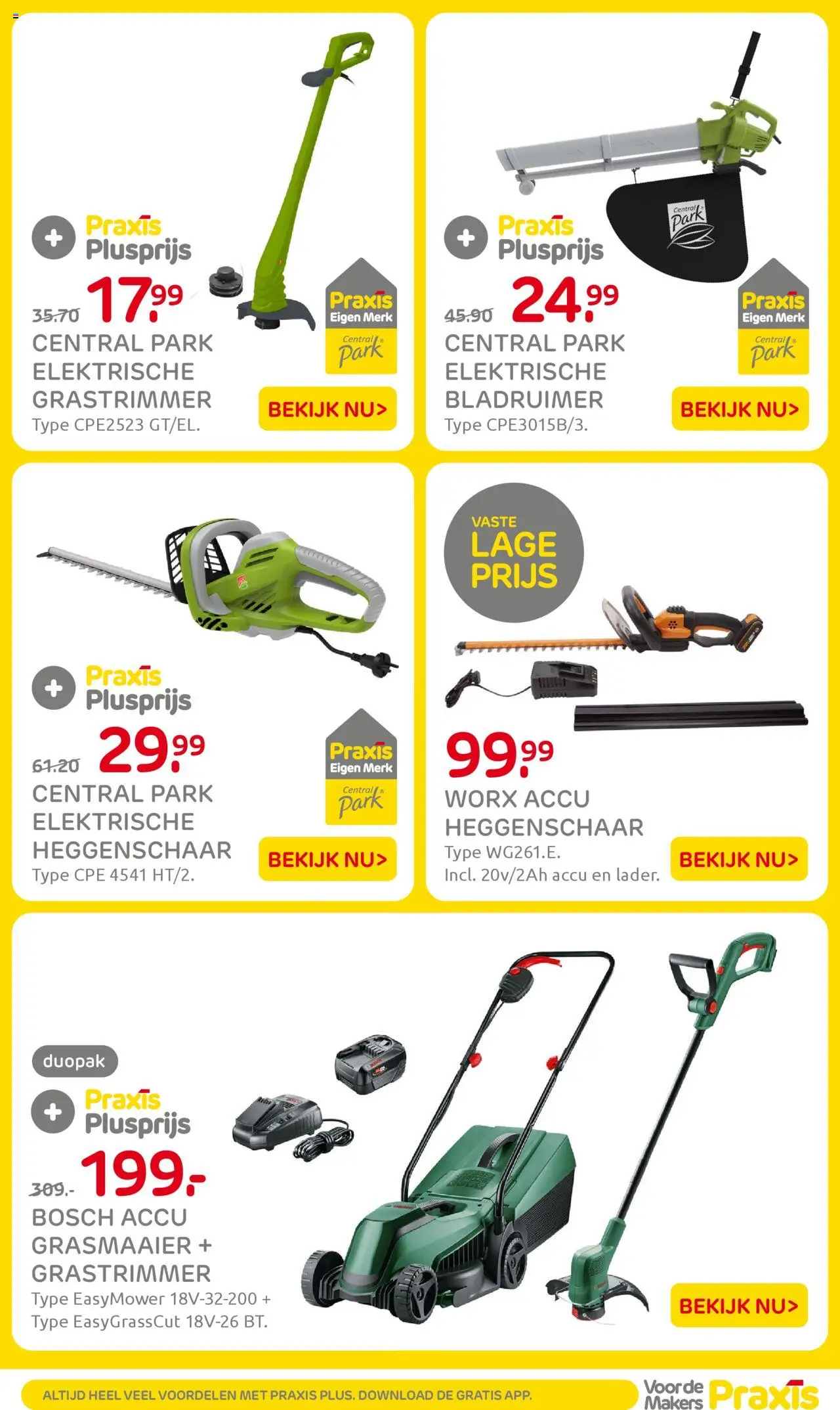  | Pagina: 40 | Producten: Grasmaaier