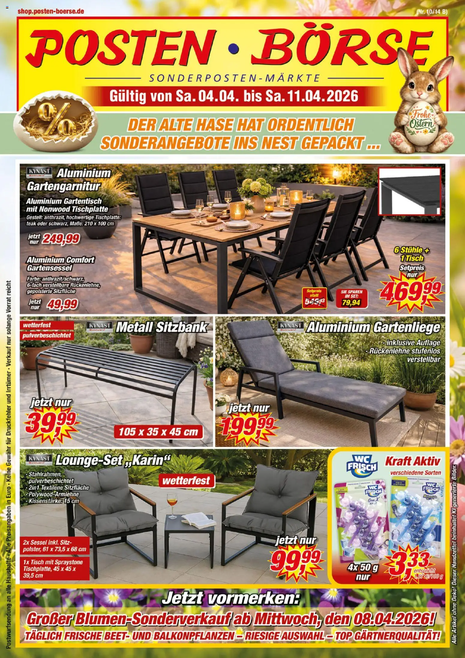 Posten Börse Prospekt | 04.04.2026 | Wie erhält man einen begrenzten Rabatt? | Deutschland