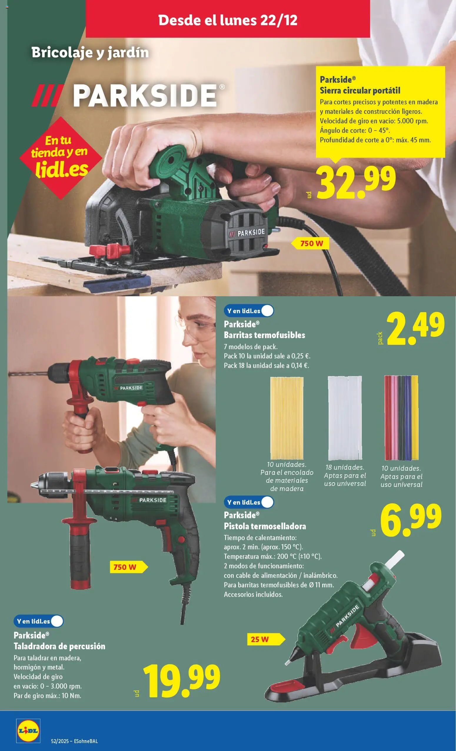 Lidl folleto de bazar │ válido desde el 22.12.2025 | Página: 6 | Productos: Cable