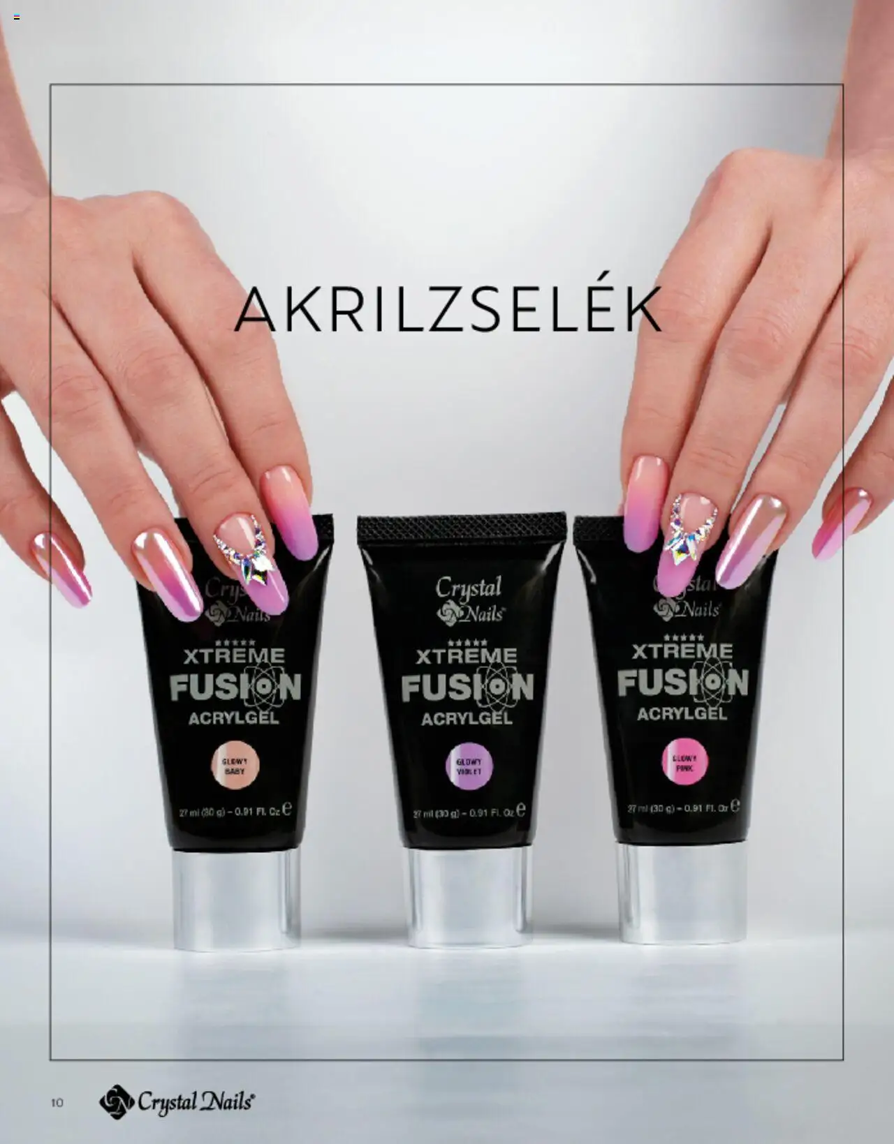 Crystal Nails akciós ujság - amely érvényes a következő dátumtól: 01.03.2025 | Oldal: 10