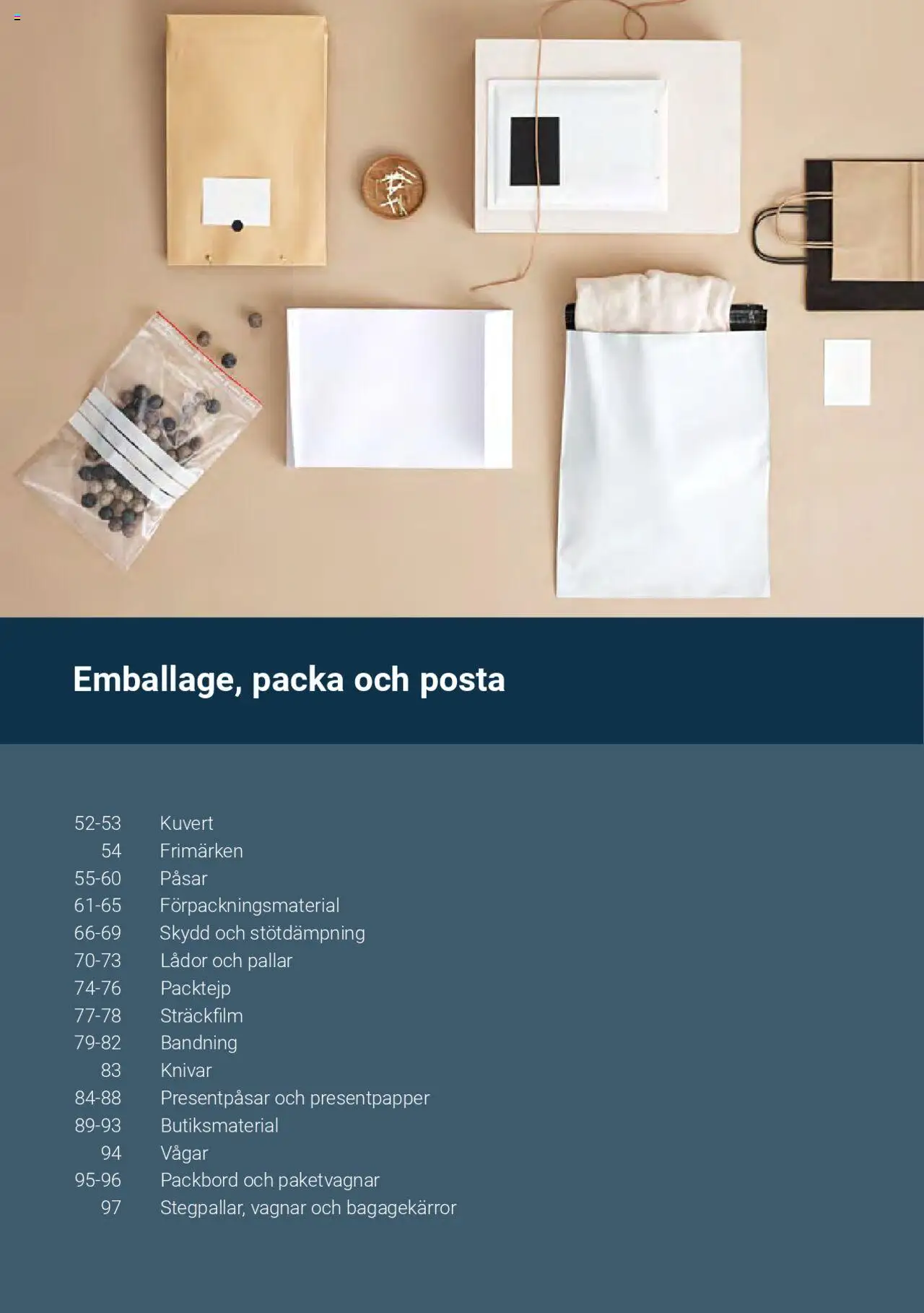 Office Depot reklamblad aktuell från 01.02.2025 | Sida: 53 | Produkter: Packtejp, Kuvert