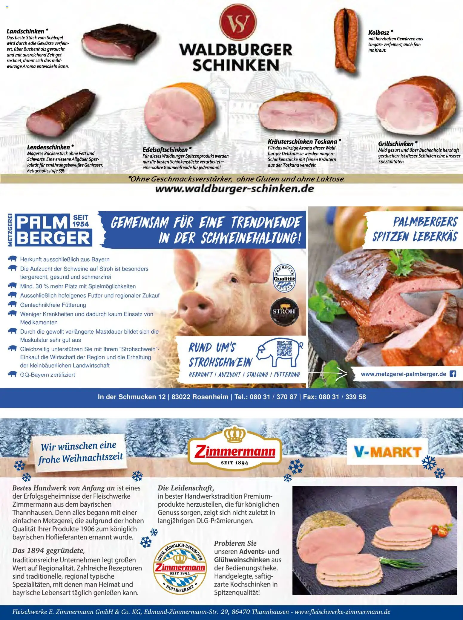 V-Markt - Vielfalt November / Dezember 2025 – gültig ab 01.11.2025 | Seite: 21 | Produkte: Burger, Gewürze, Schinken