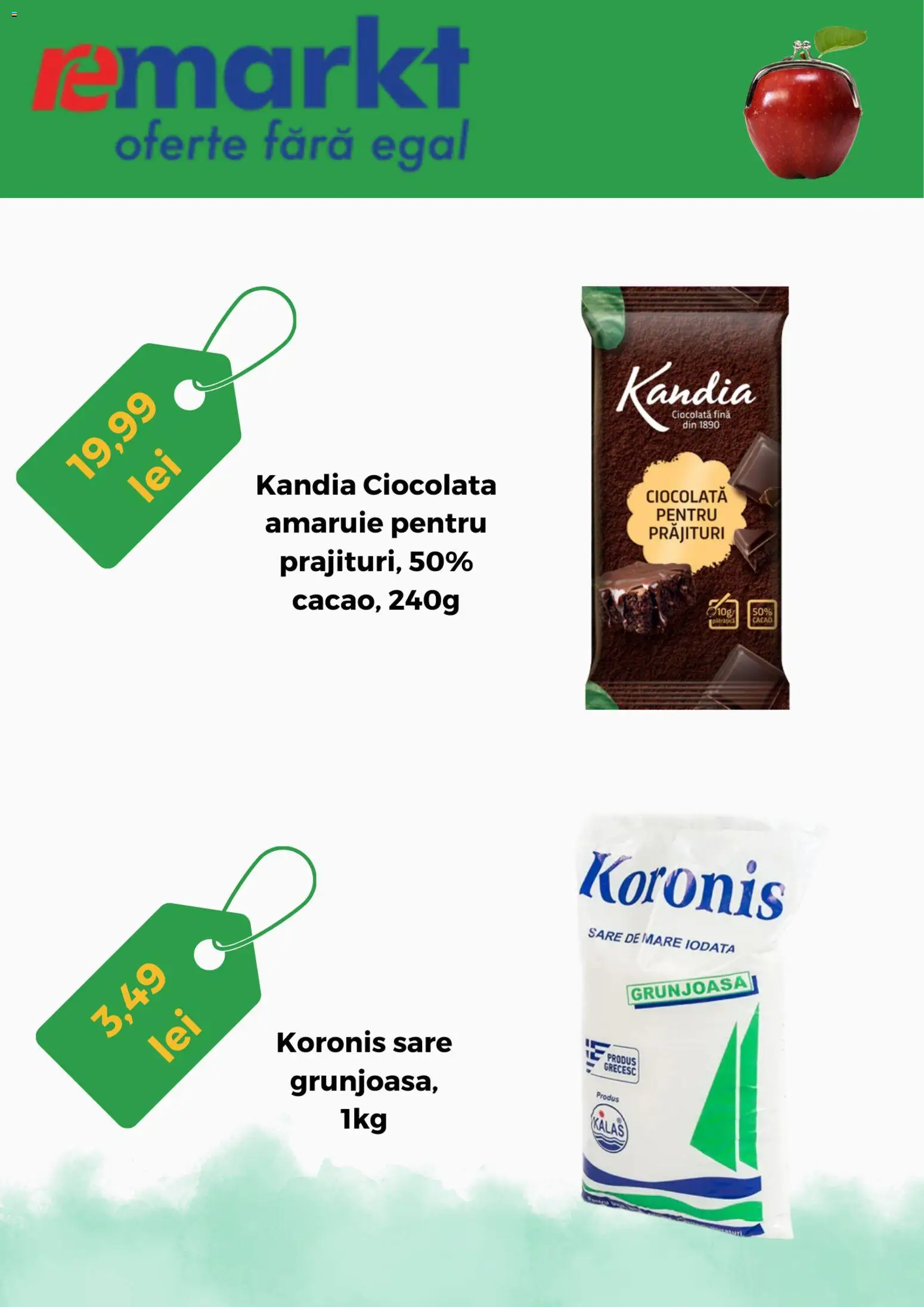 Noul catalog Remarkt – valabil de la 01.02.2026 | Pagină: 5 | Produse: Ciocolată, Cacao, Sare