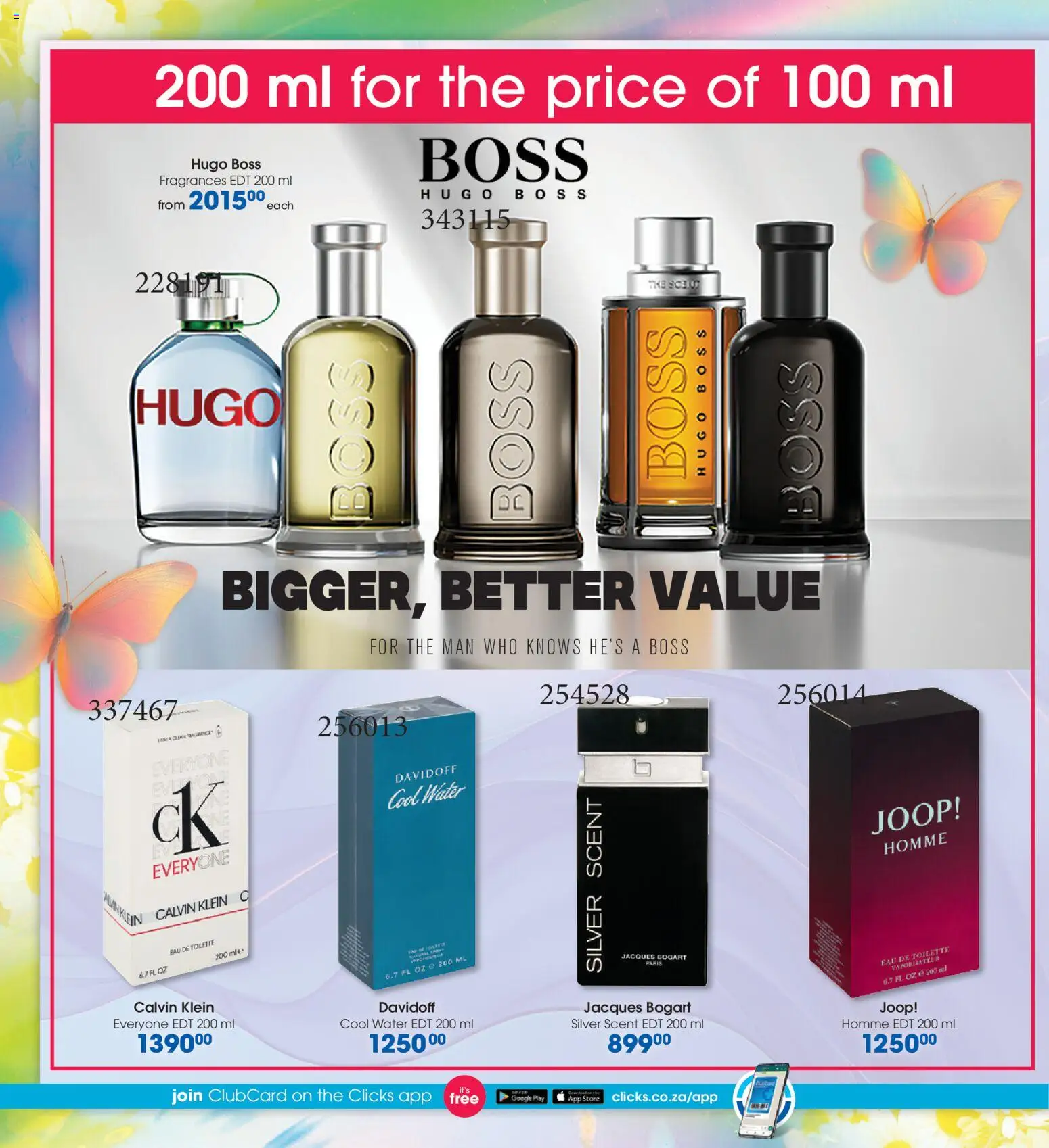 New Clicks catalogue – valid from 30.10.2025 | Page: 10 | Products: Eau de toilette, Water