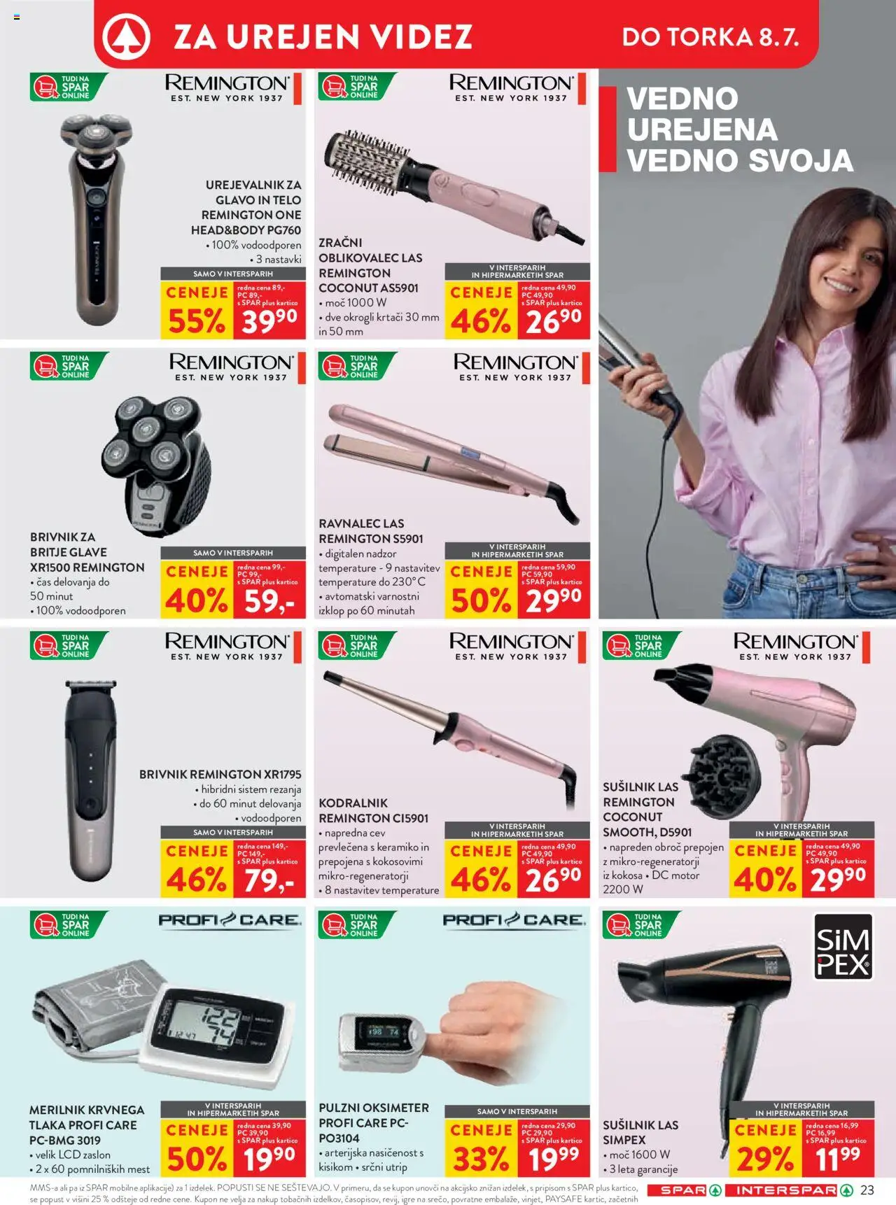 Spar katalog 26/25 │ velja od 26.06.2025 | Stran: 27 | Izdelki: Kodralnik, Brivnik