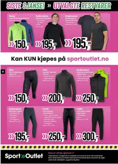 Forhåndsvisning av Sport Outlet Siste sjanse gyldig fra 17.02.2026 | Side: 36 | Produkter: Vest, Суміш дитяча, Tights