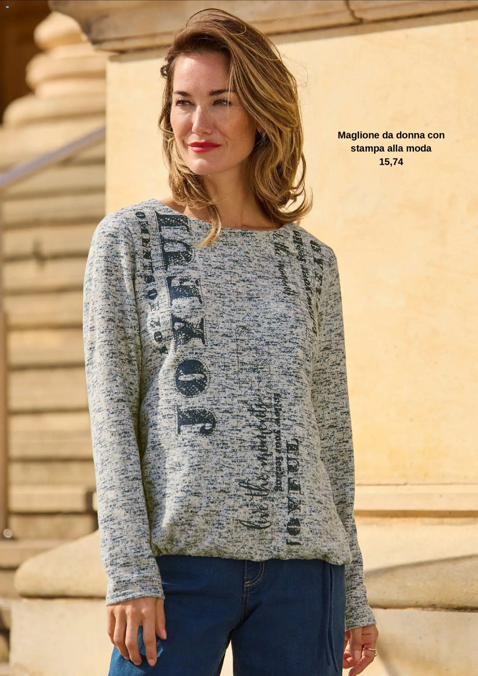 Volantino NKD del 21.11.2025 | Pagina: 8 | Prodotti: Maglione, Stampa