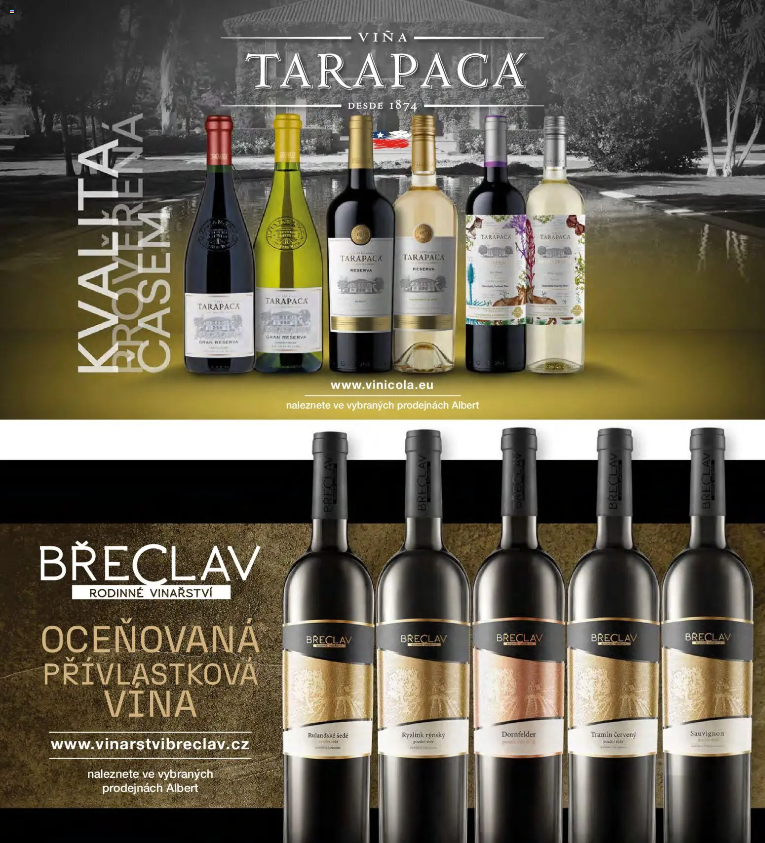 Albert magazín od 01.04.2026 | Strana: 66 | Produkty: Tarapaca, Tramín červený