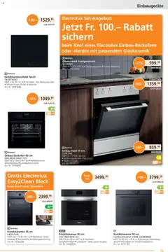 Fust Aktionen ab 20.10.2025 gültig | Seite: 15 | Produkte: Backofen, Herd, Miele