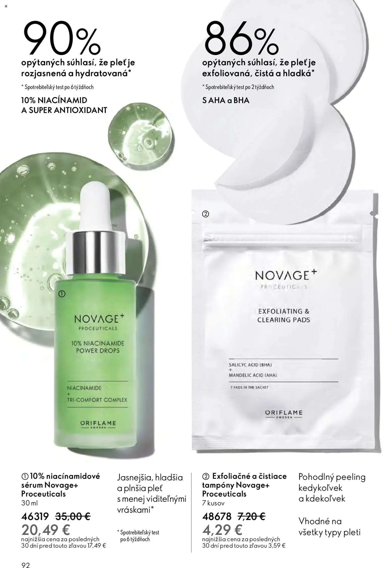 Nové Oriflame akcie – leták je platný od 03.12.2025 | Strana: 92 | Produkty: Peeling