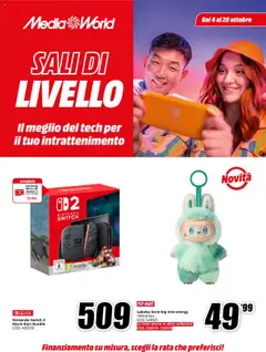 Anteprima del volantino Media World Sali di Livello catalogo valido a partire dal 04.10.2025